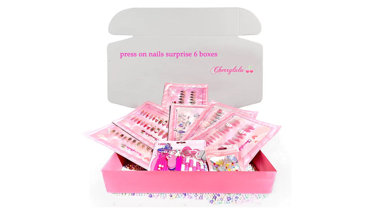 【Buy 3 Get 1 Free】L71-L130 Long Nails 24pcs Press On Nails include free nail toolkit