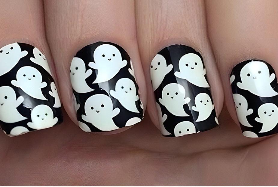 【Halloween nail】24pcs press-on nail with present and toolkit - Cherrylulu Beauty