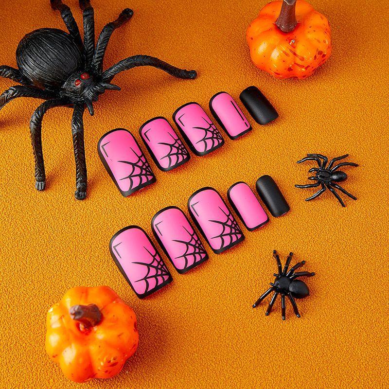 【Halloween nail】24pcs press-on nail with present and toolkit - Cherrylulu Beauty